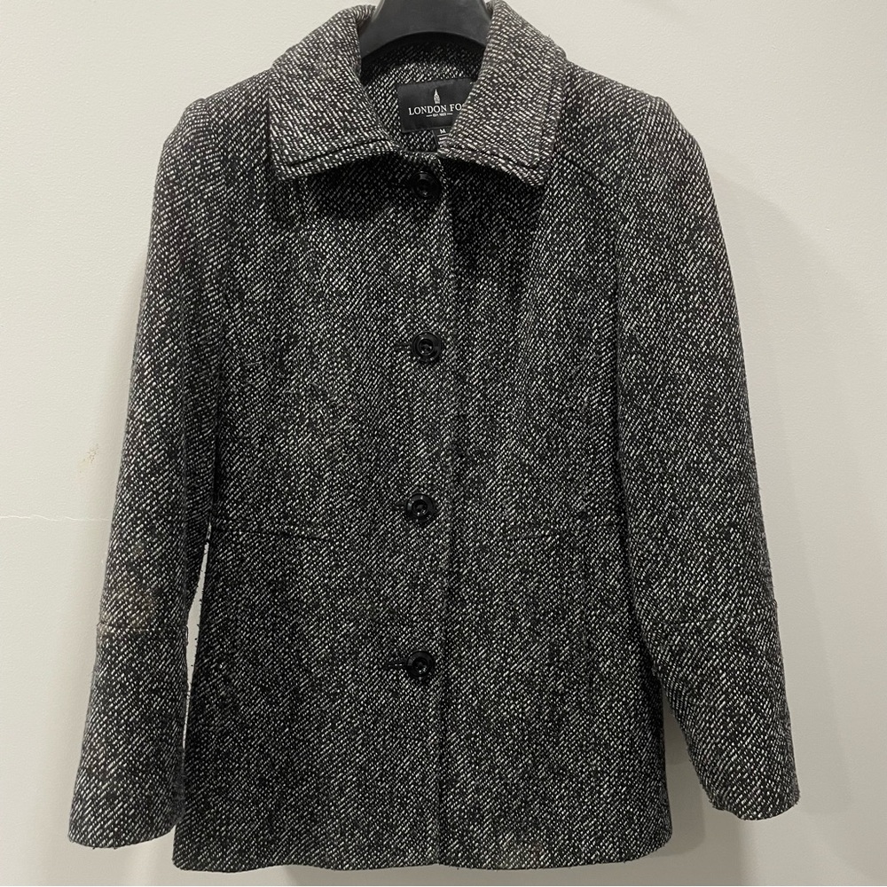 London fog wool coat